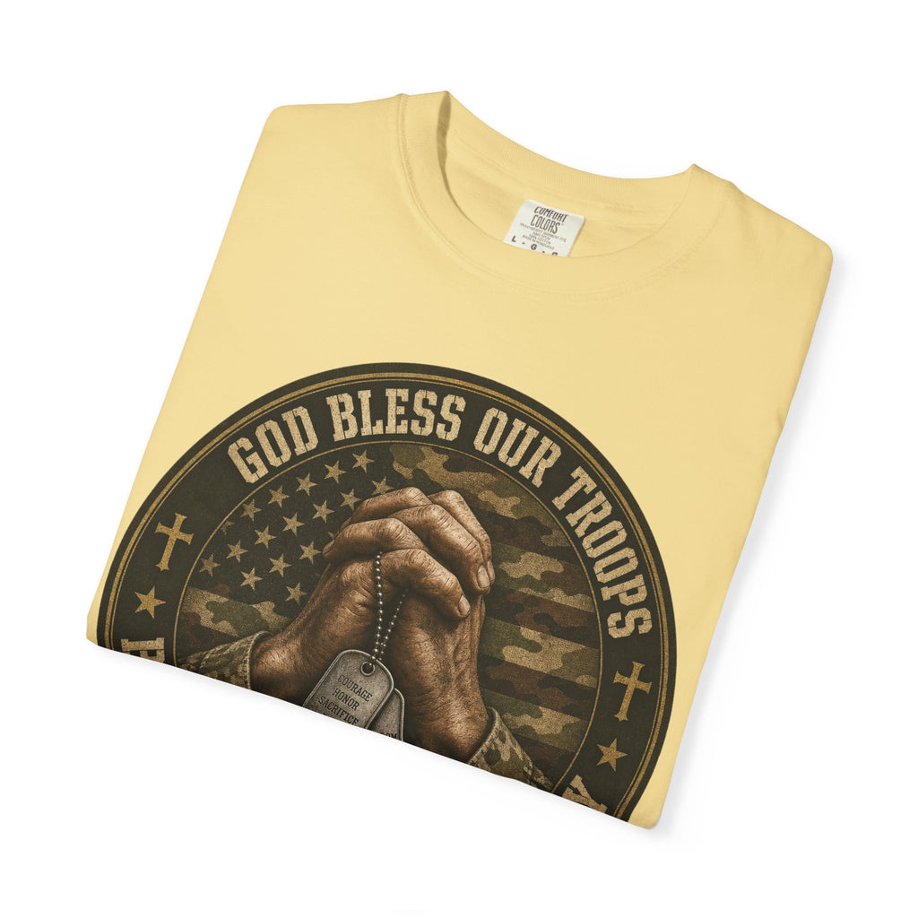 God Bless Our Troups Tee Shirt