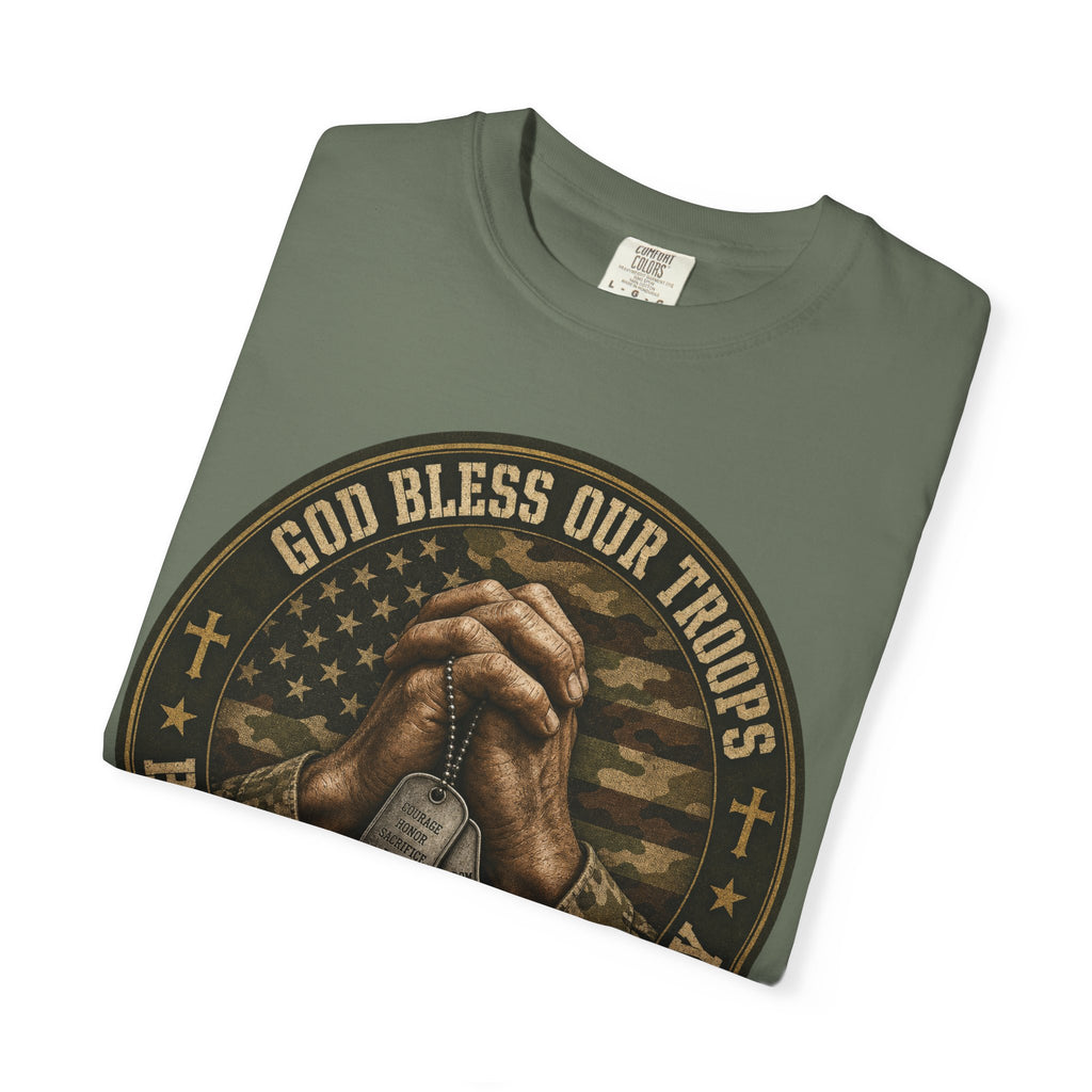 God Bless Our Troups Tee Shirt