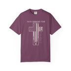 Faith Conquers Fear - Cross Tee Shirt