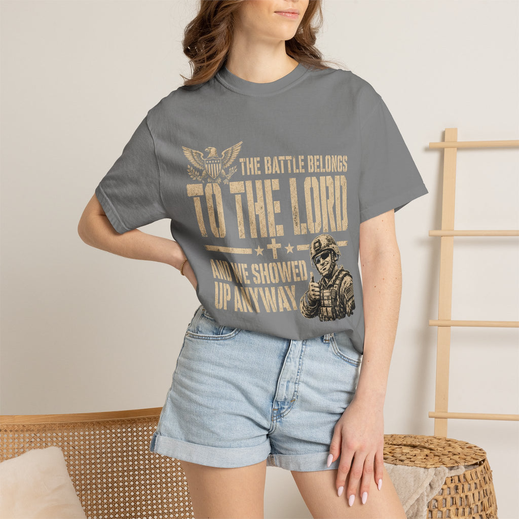 The Battle Belongs To The Lord Tee Shirt