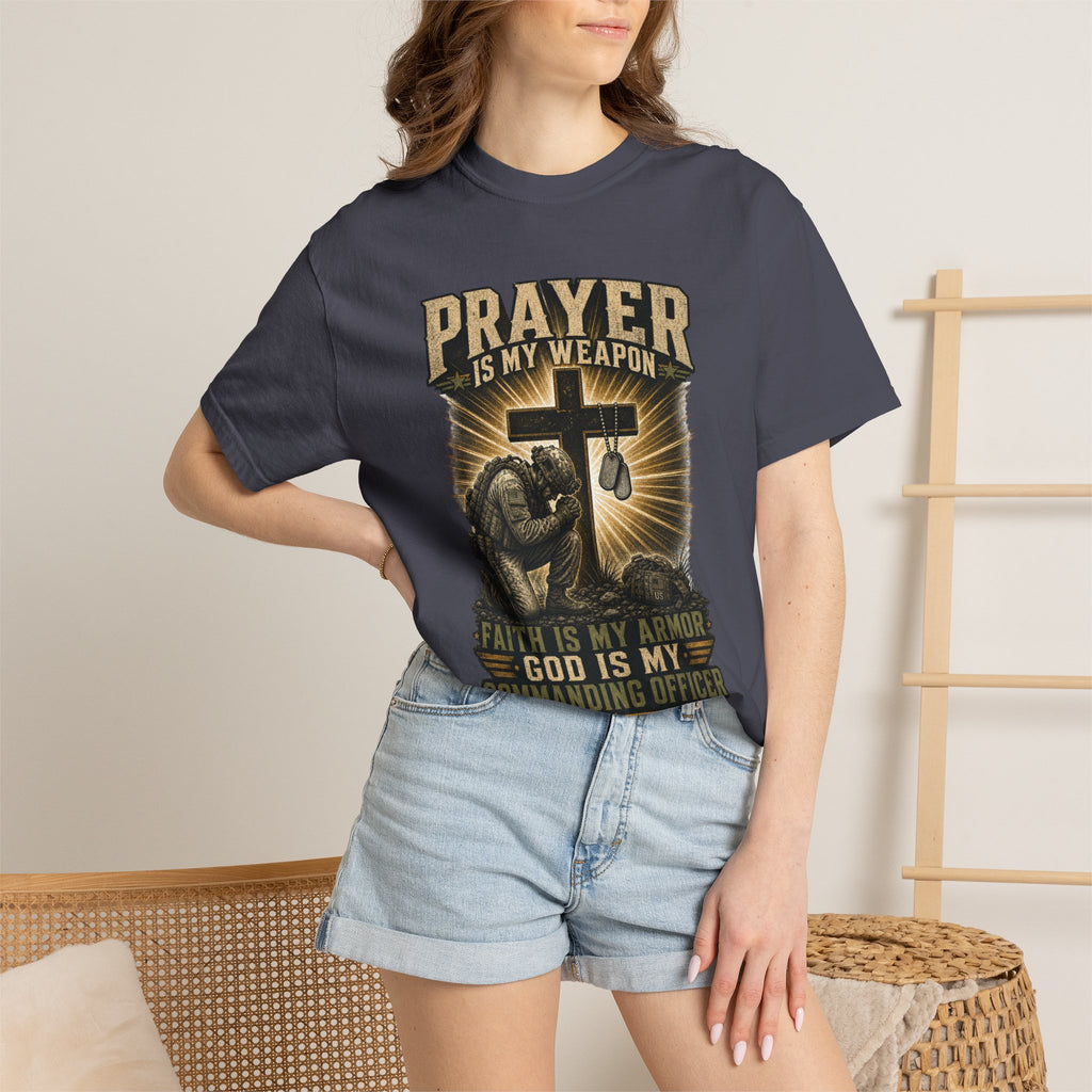 Prayer Is My Weapon Tee Shirt