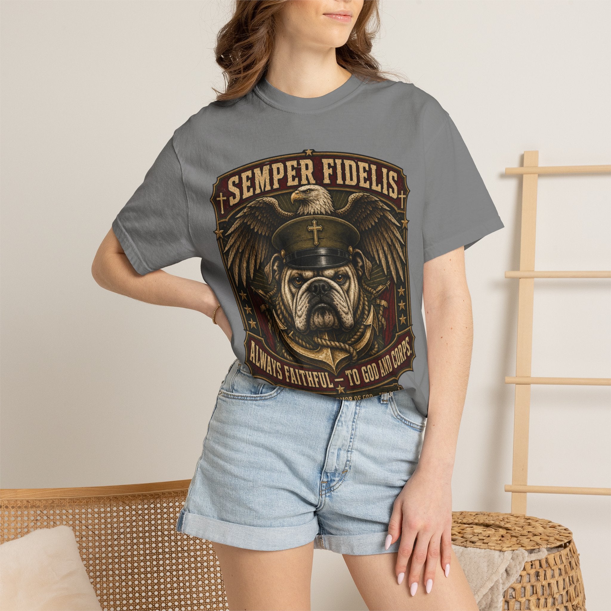 Always Faithful To God & Corps Tee Shirt