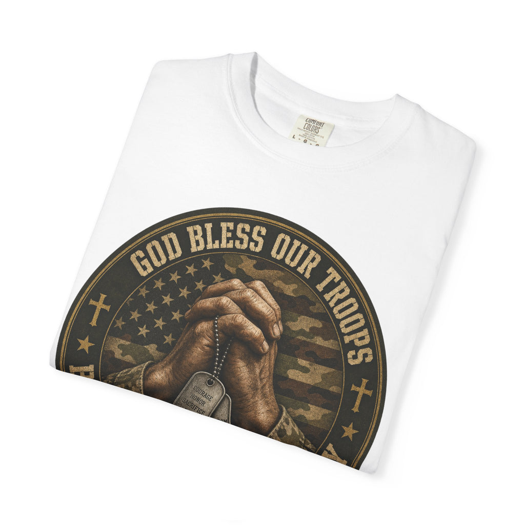 God Bless Our Troups Tee Shirt