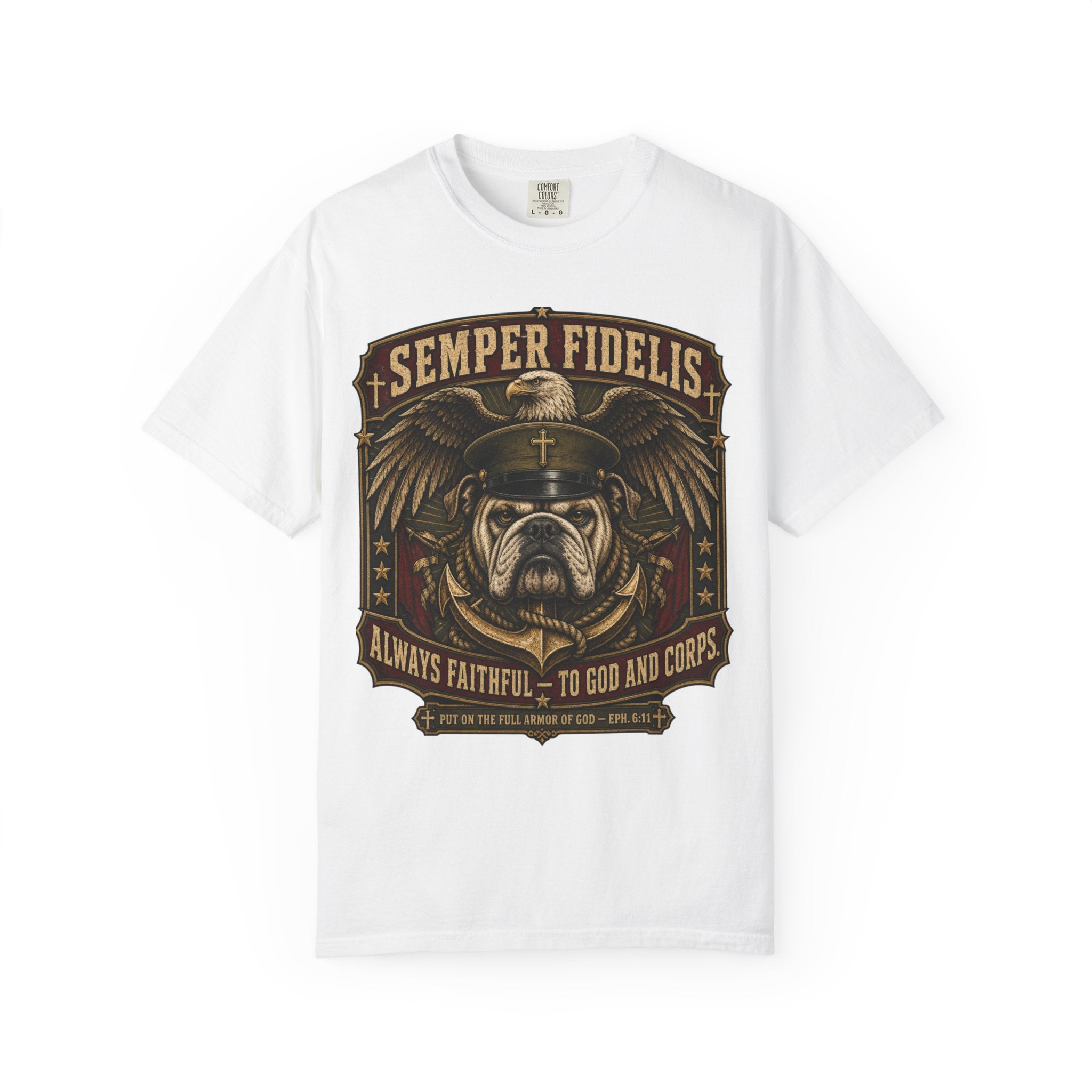Always Faithful To God & Corps Tee Shirt