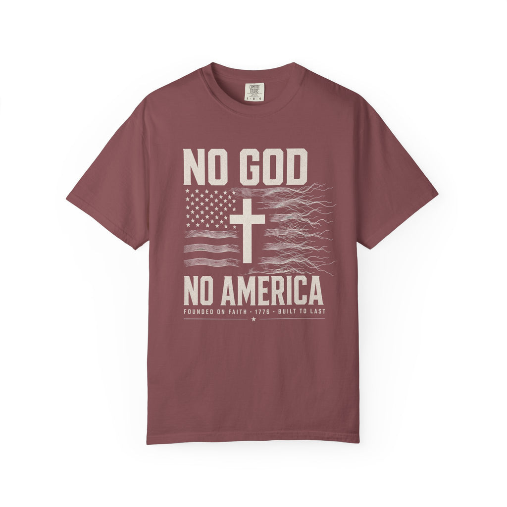 No God - No America Tee Shirt
