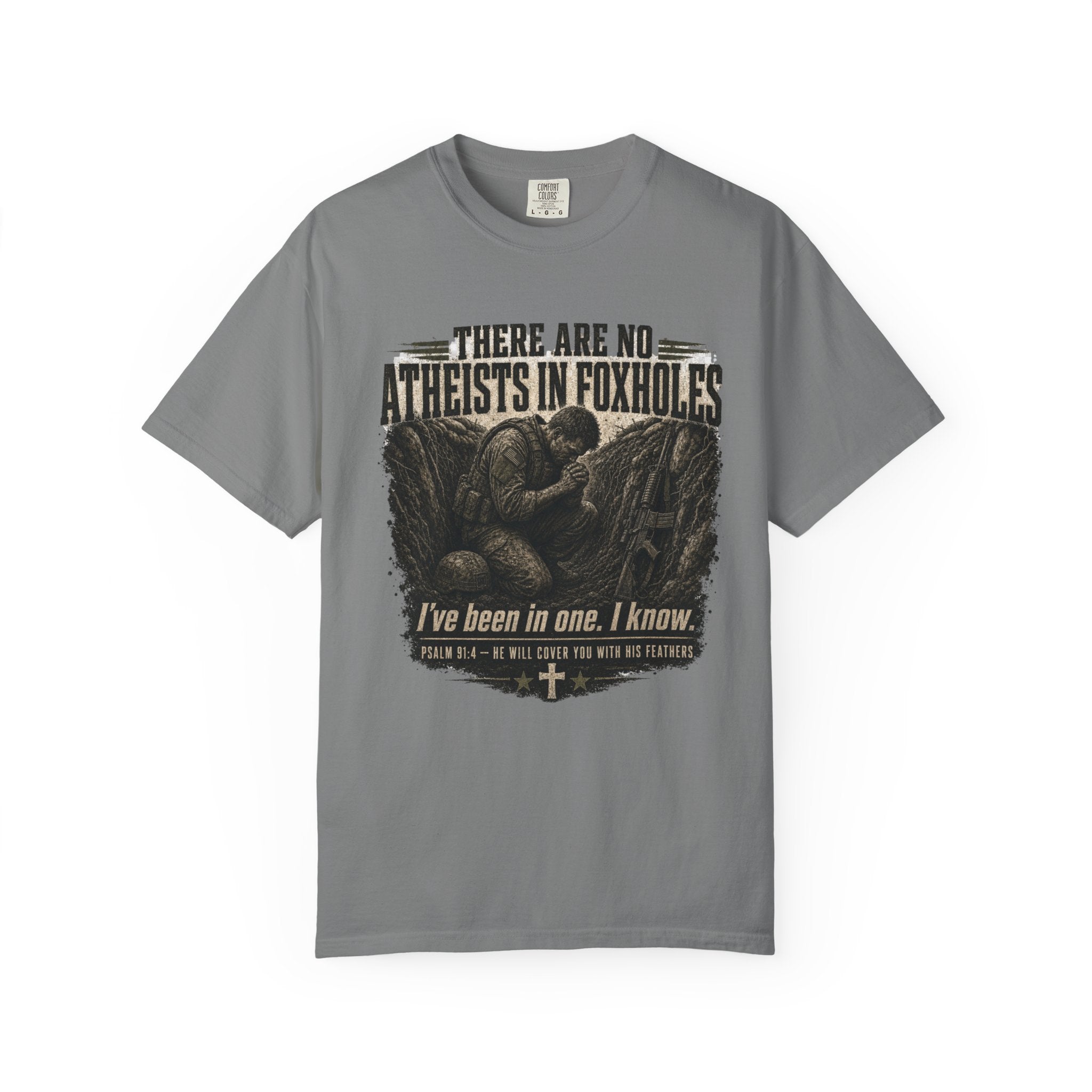 In The Foxhole With God Tee Shirt