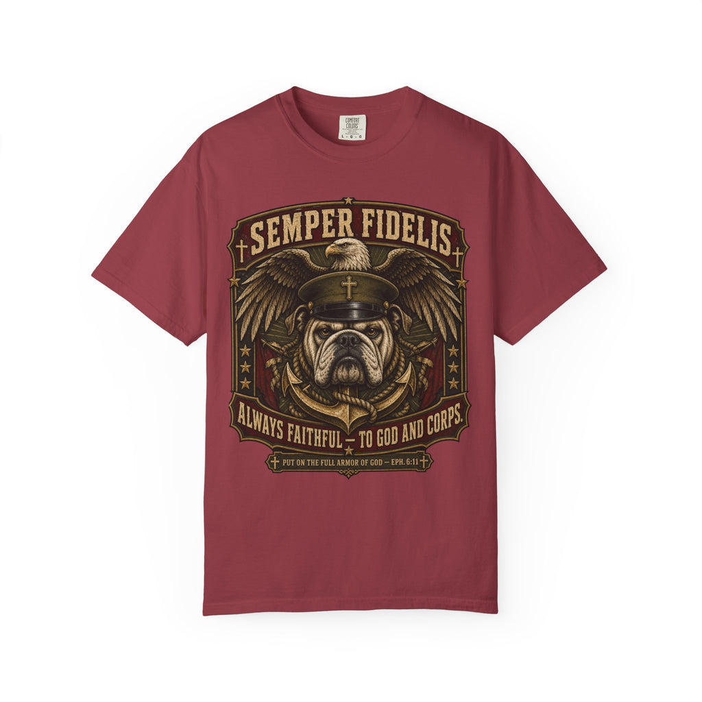 Always Faithful To God & Corps Tee Shirt