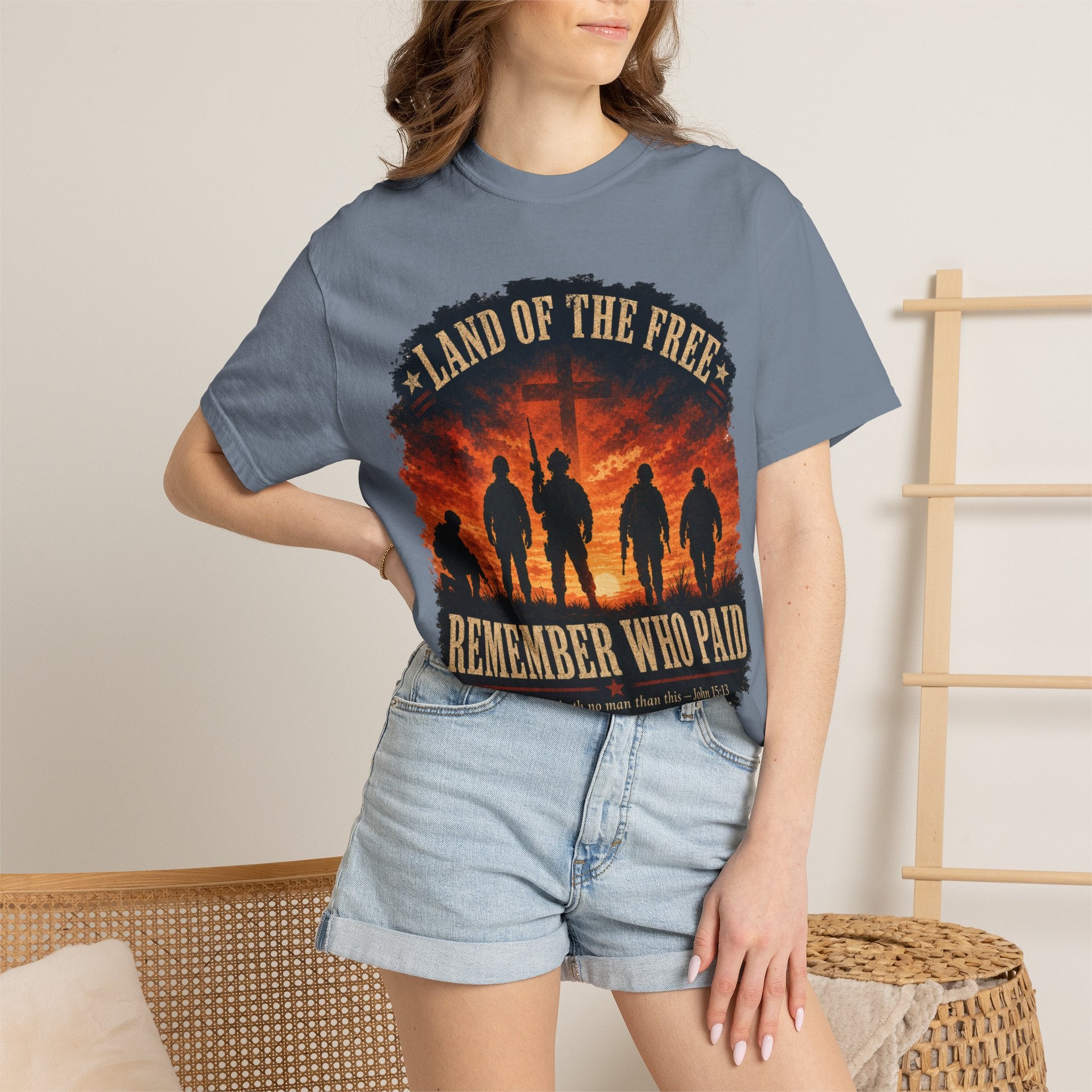 Land Of The Free - Remember Who Paid Tee Shirt