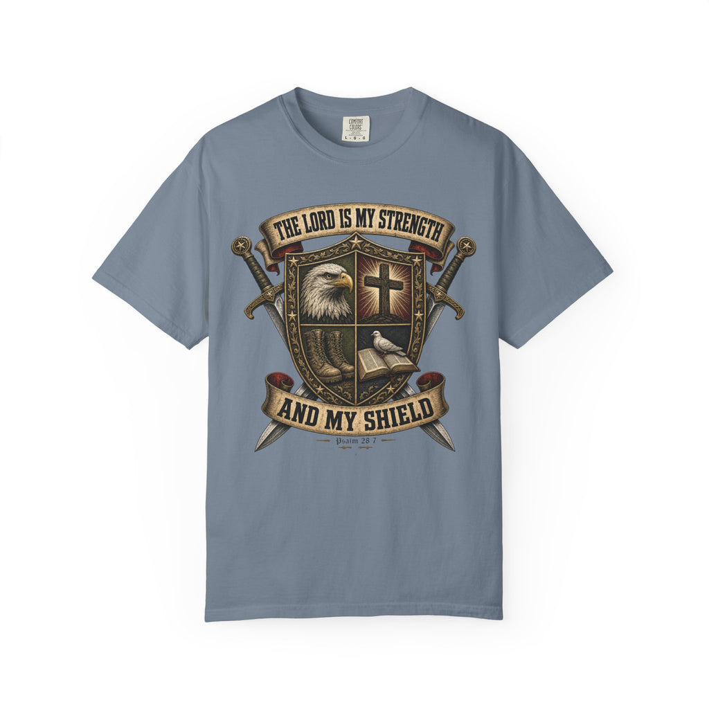 The Lord Is My Strenght And Shield Tee Shirt