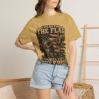 Stand For The Flag - Kneel For The Cross Tee Shirt