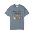 Bloom Where You Are Stationed Tee Shirt