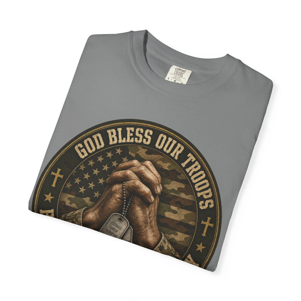 God Bless Our Troups Tee Shirt