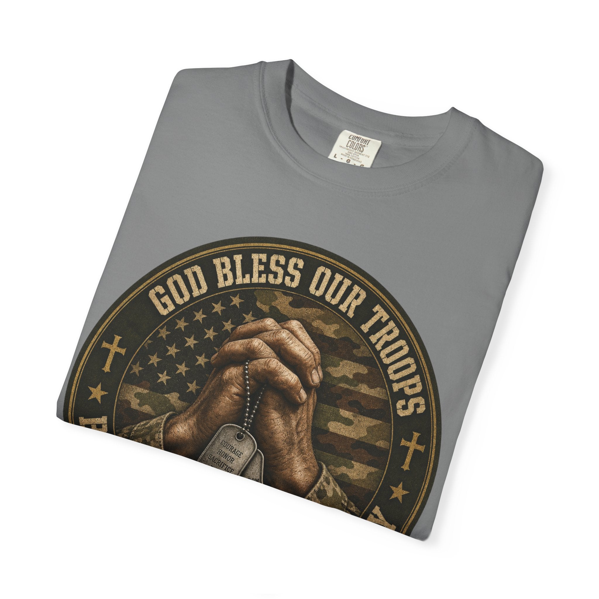 God Bless Our Troups Tee Shirt