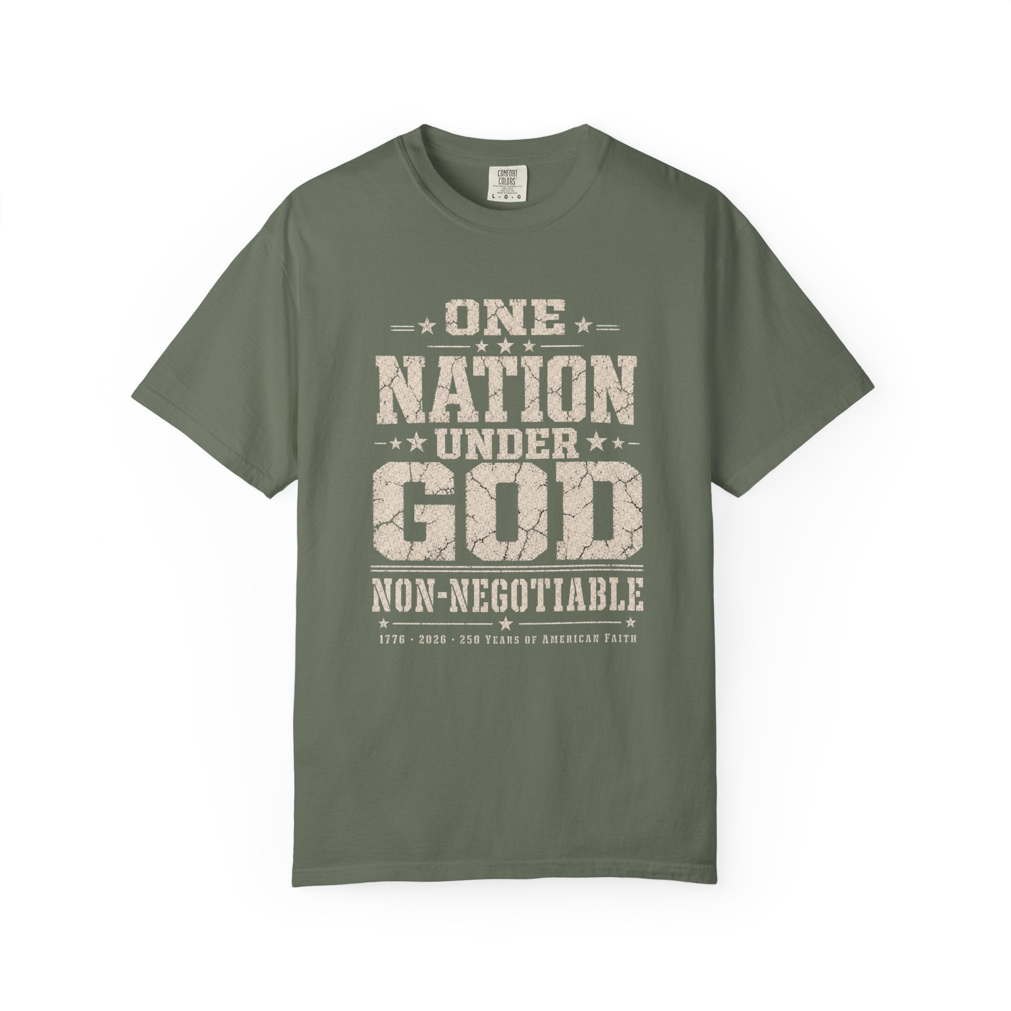 On Nation Under God Tee Shirt