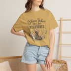 Bloom Where You Are Stationed Tee Shirt