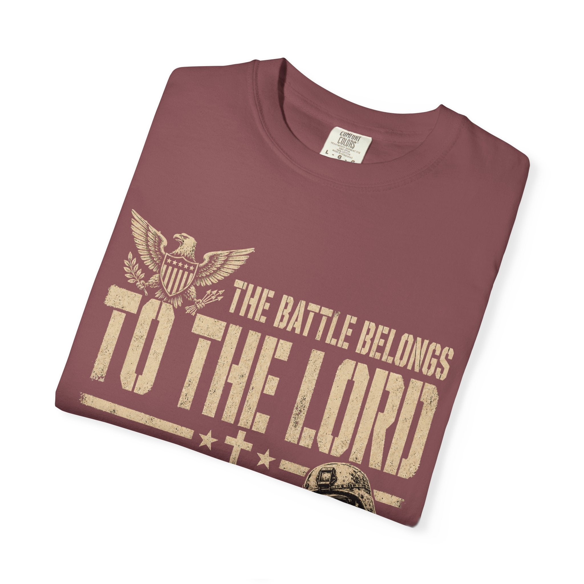 The Battle Belongs To The Lord Tee Shirt