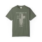 Faith Conquers Fear - Cross Tee Shirt