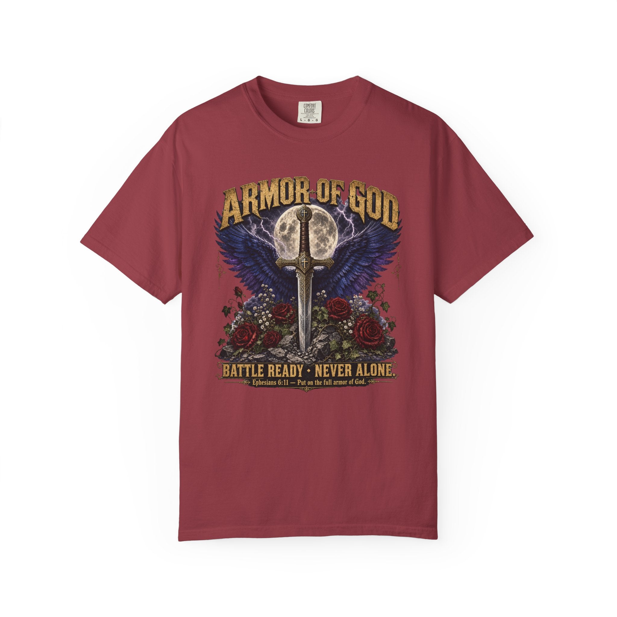 Armor of God — Battle Ready - Not Alone  Tee Shirt