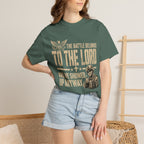 The Battle Belongs To The Lord Tee Shirt