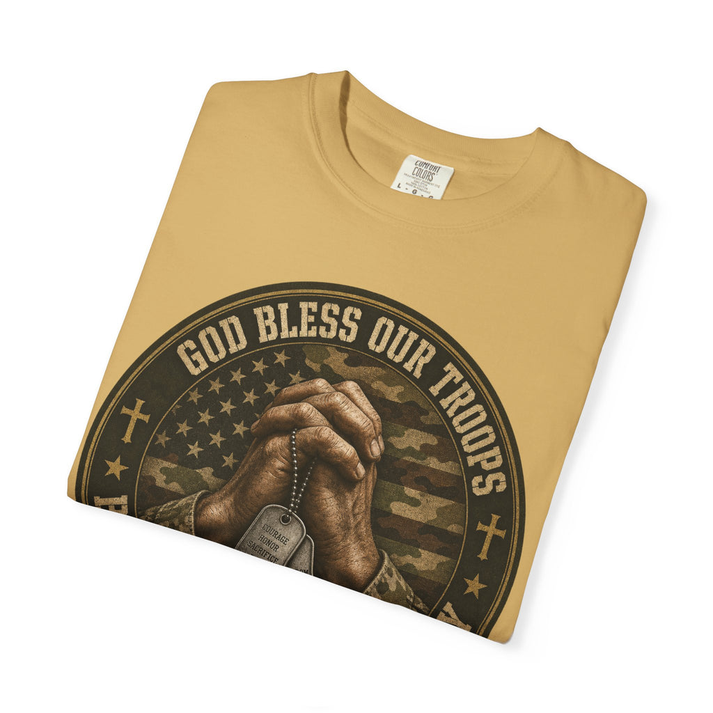 God Bless Our Troups Tee Shirt