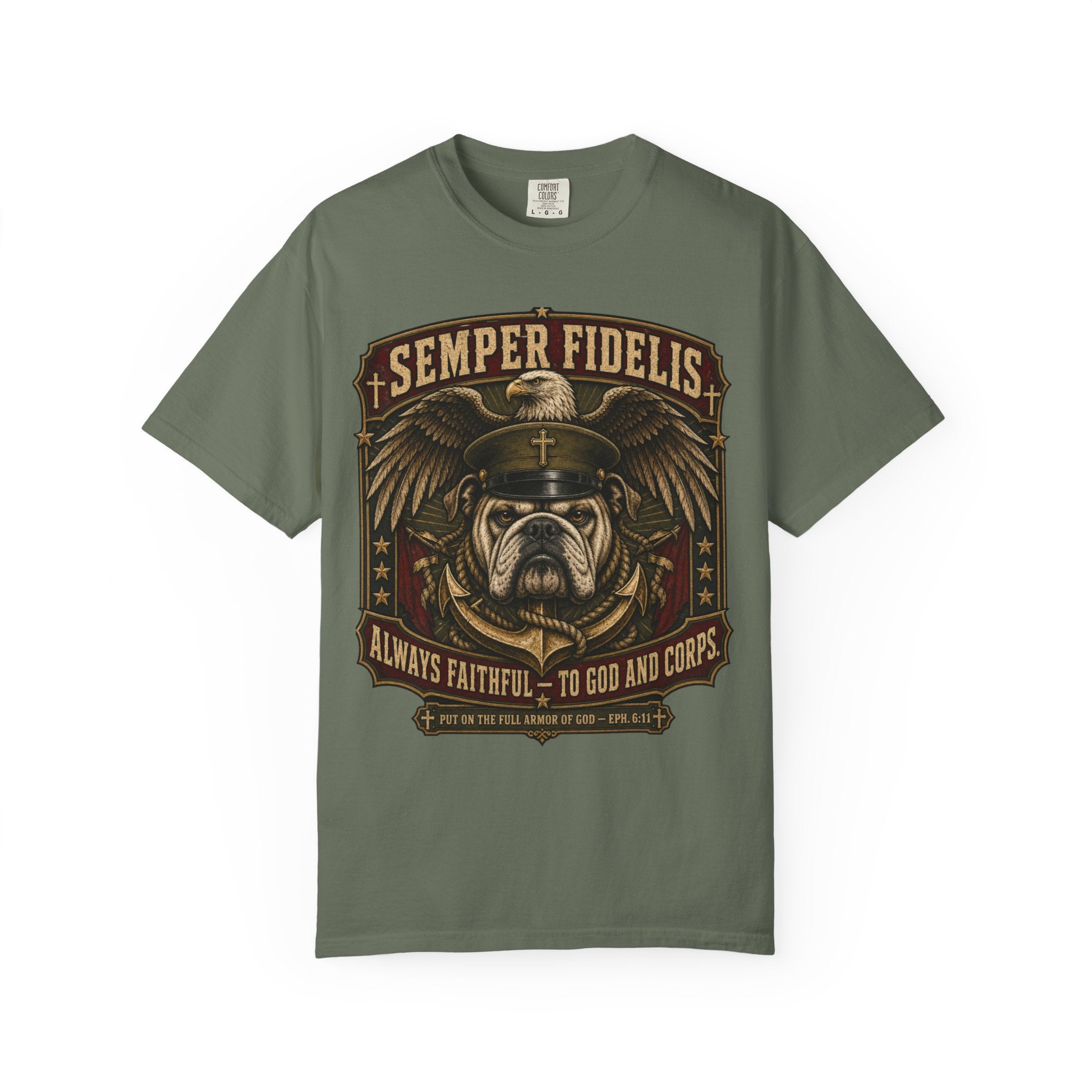 Always Faithful To God & Corps Tee Shirt