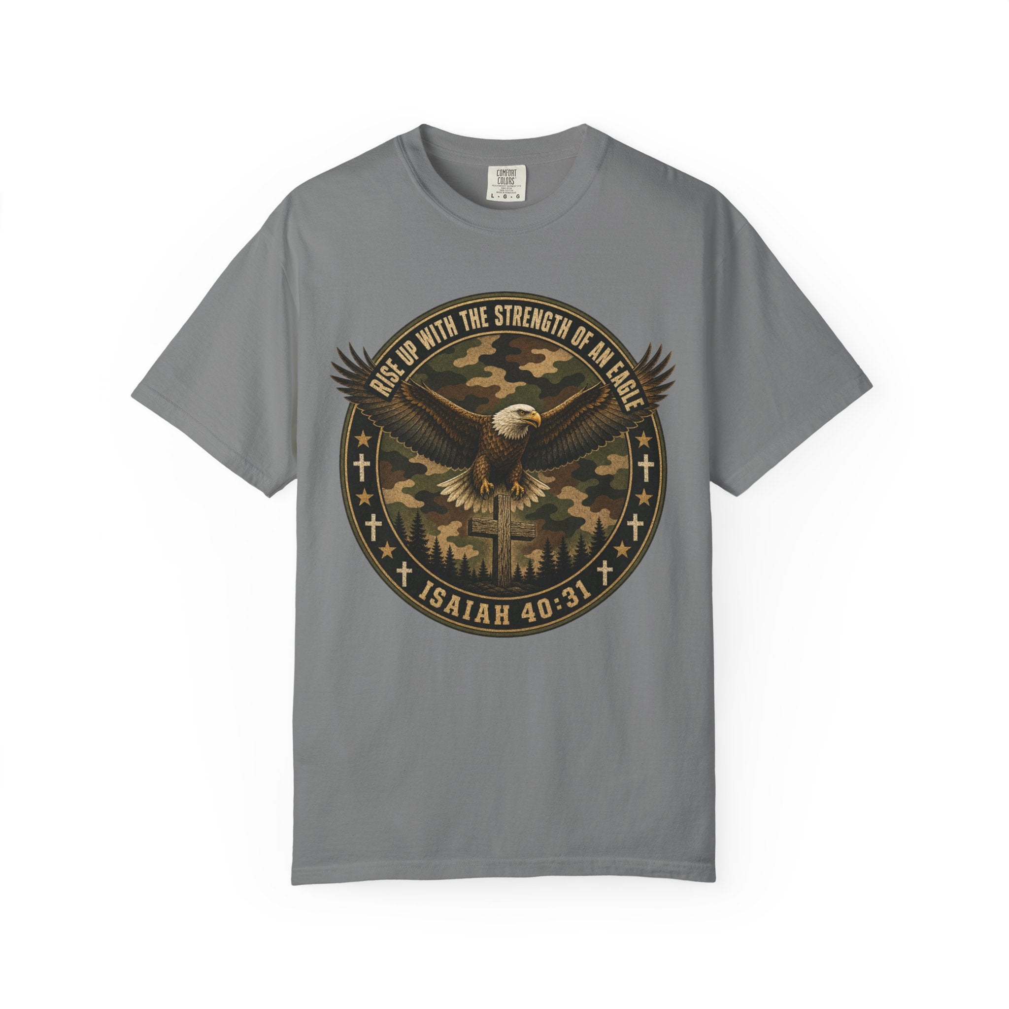 Rise Up With The Strength Of An Eagle Tee Shirt
