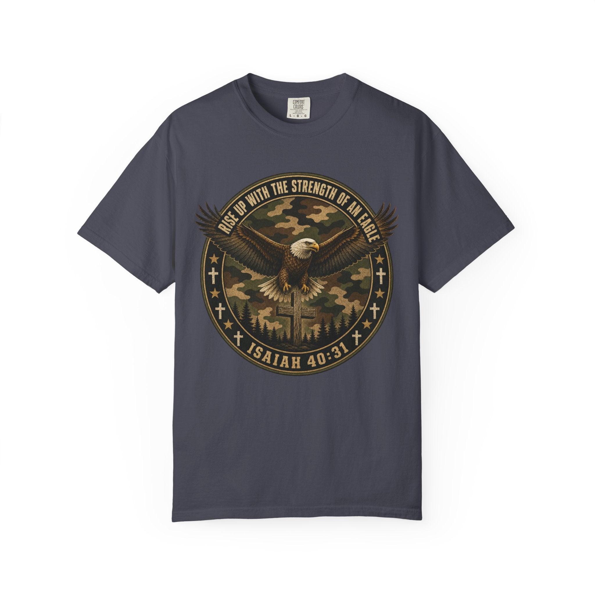 Rise Up With The Strength Of An Eagle Tee Shirt