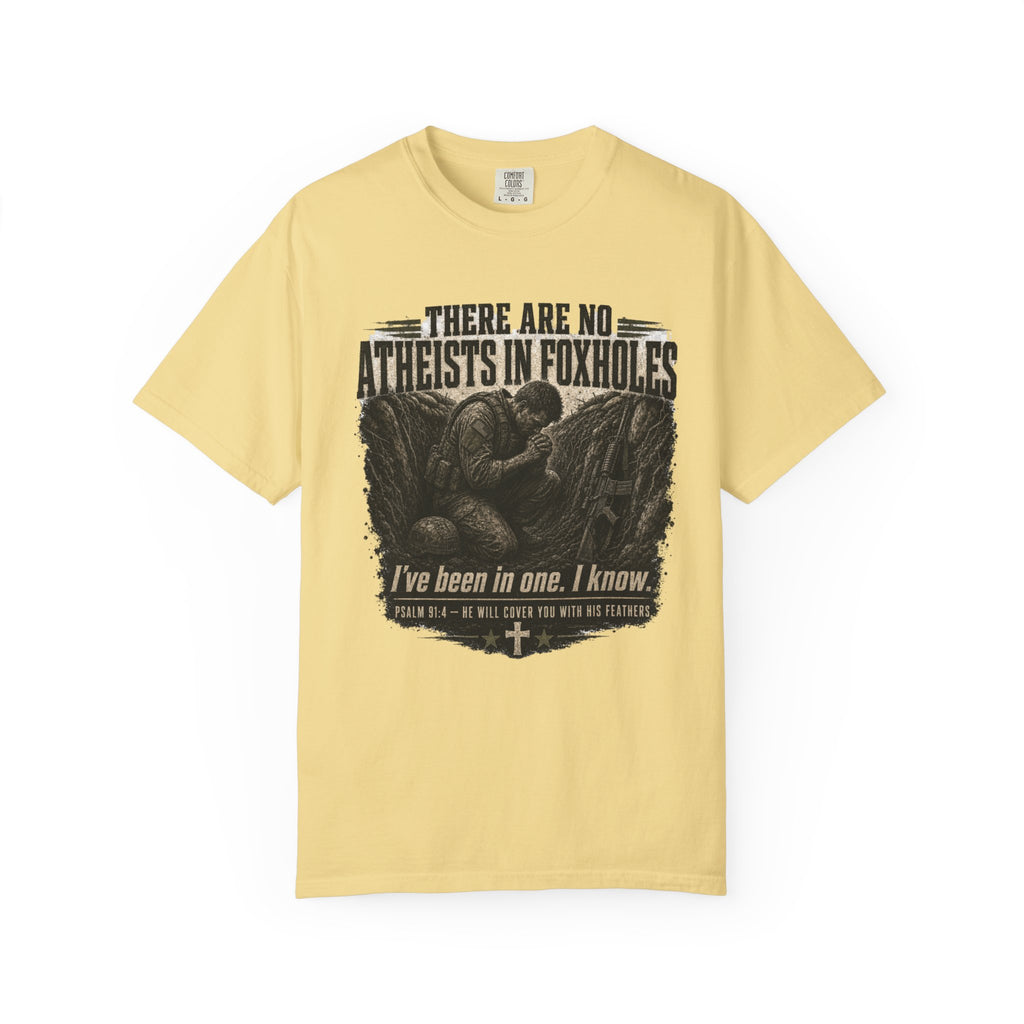 In The Foxhole With God Tee Shirt
