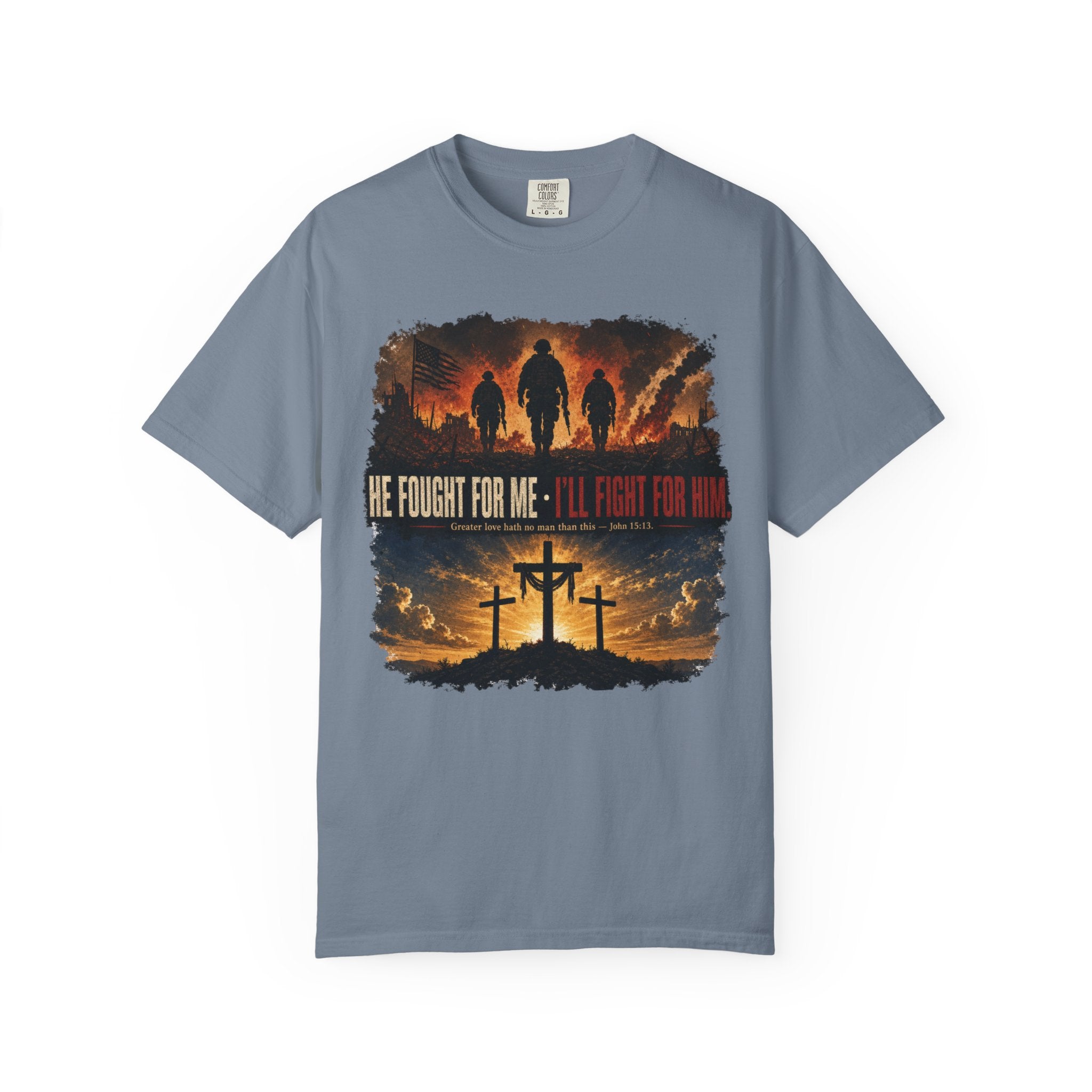 He Fought For Me - I'll Fight For Him Tee Shirt