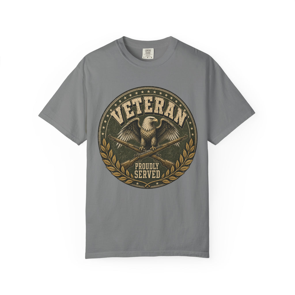 Veteran - Proudly Served Tee Shirt