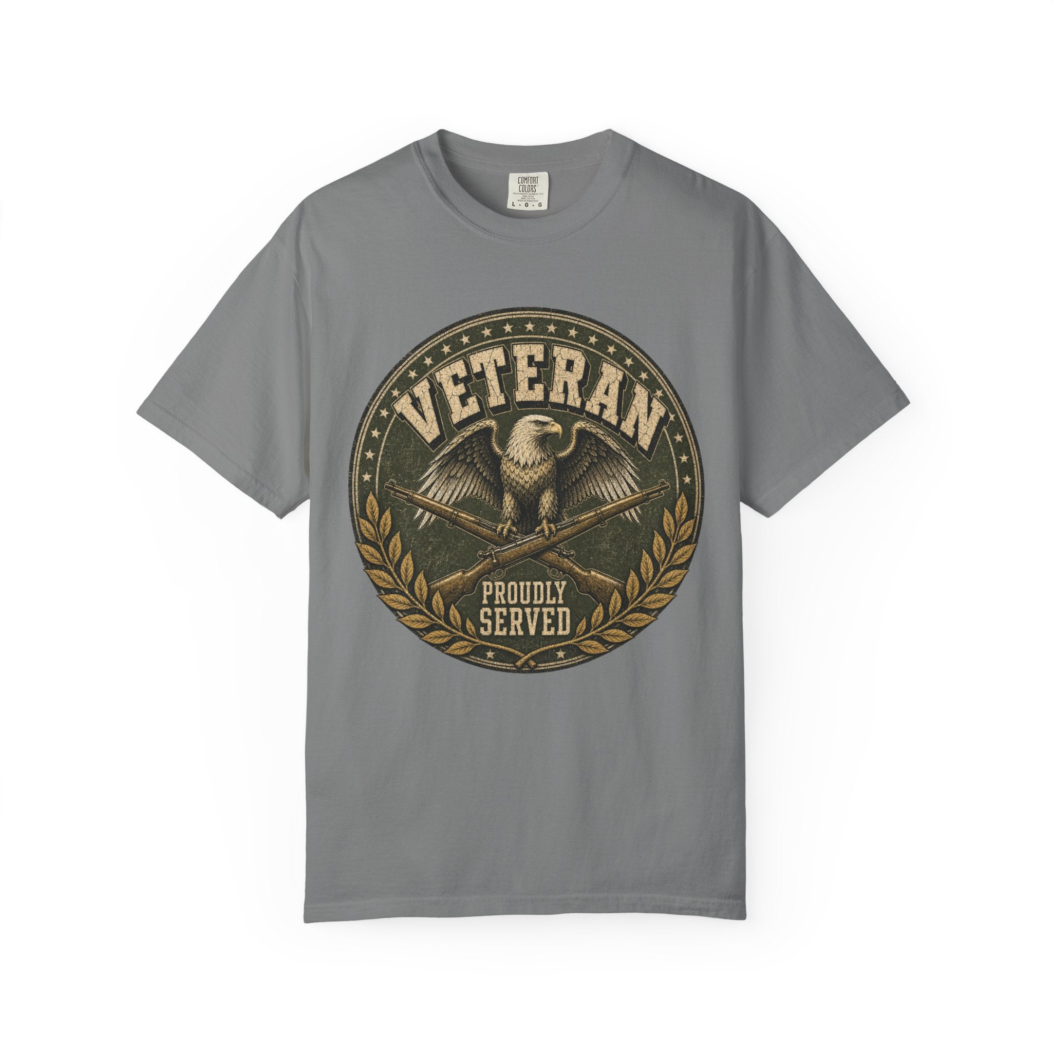 Veteran - Proudly Served Tee Shirt