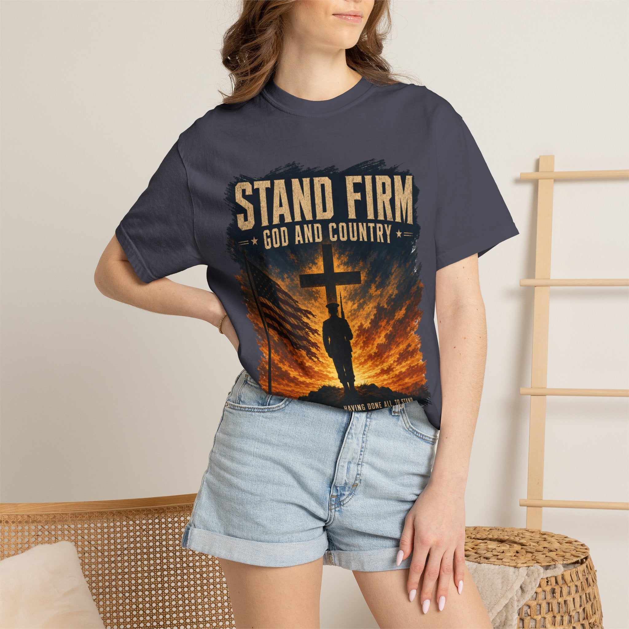 Stand Firm - God & Country Tee Shirt