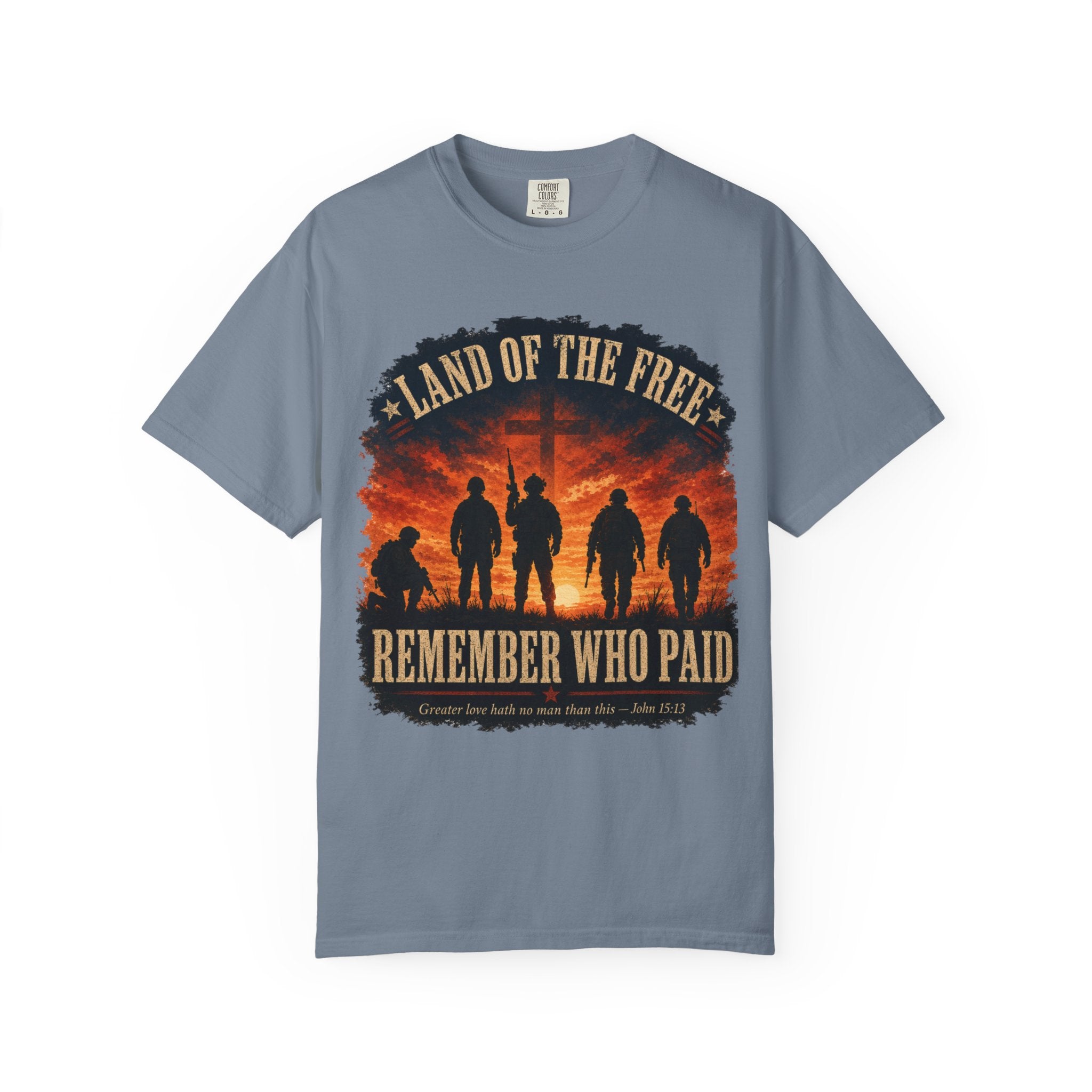 Land Of The Free - Remember Who Paid Tee Shirt