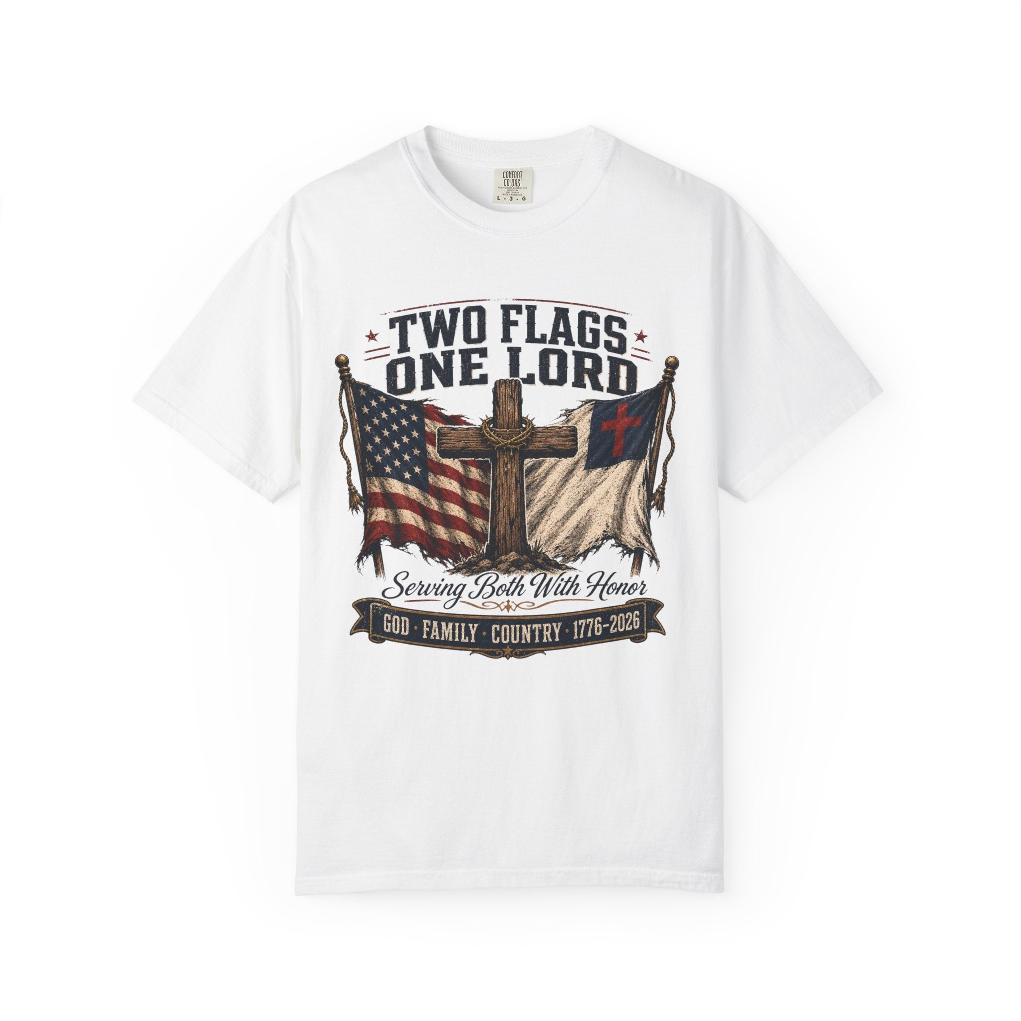 Two Flags - One Lord Tee Shirt