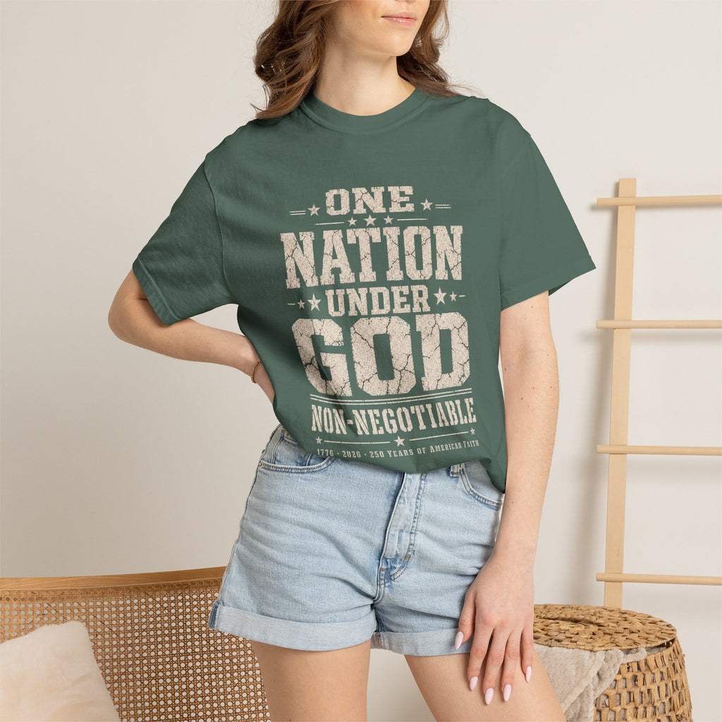 On Nation Under God Tee Shirt