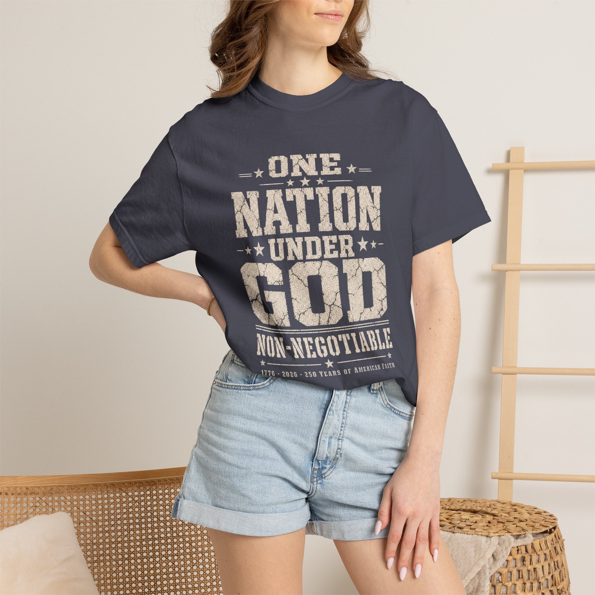 On Nation Under God Tee Shirt