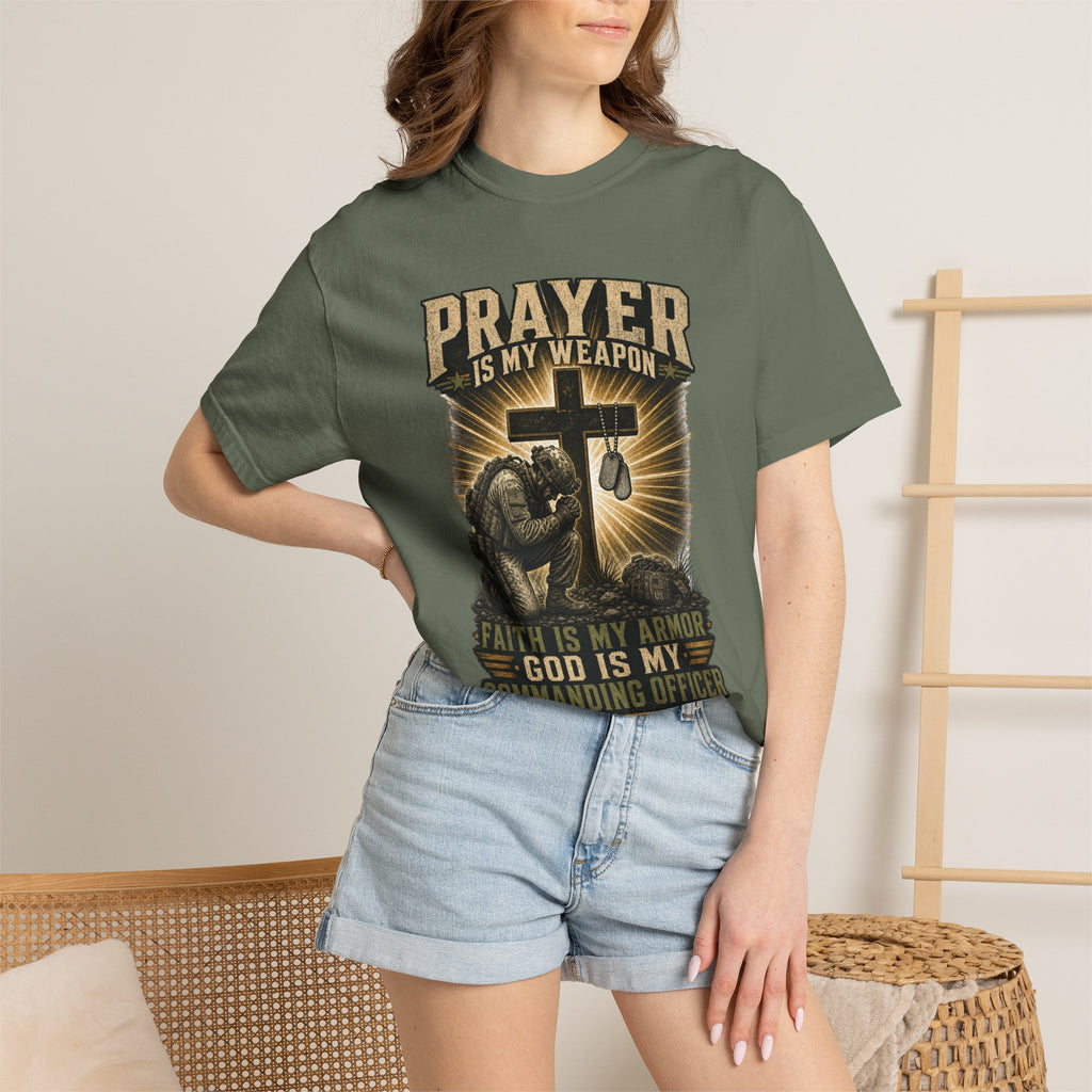 Prayer Is My Weapon Tee Shirt