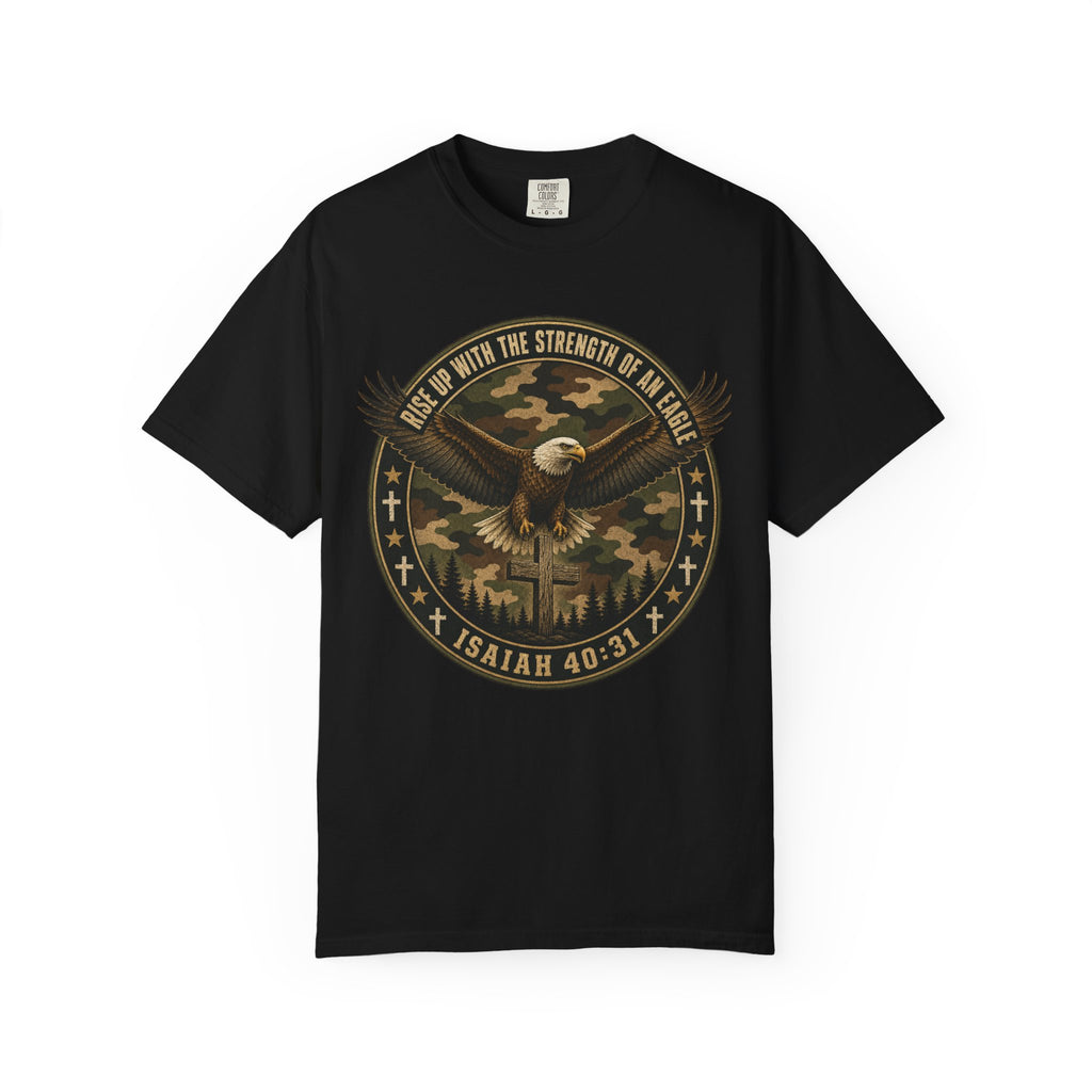 Rise Up With The Strength Of An Eagle Tee Shirt