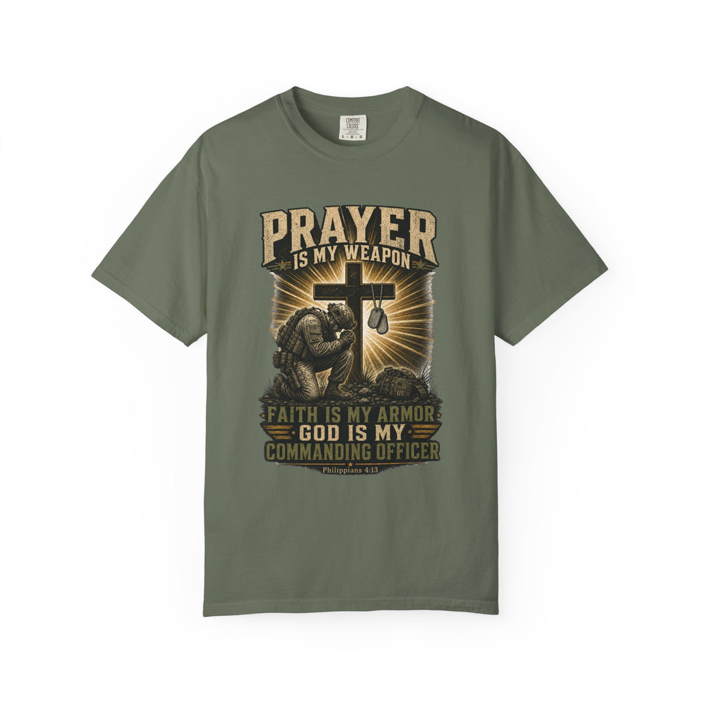 Prayer Is My Weapon Tee Shirt
