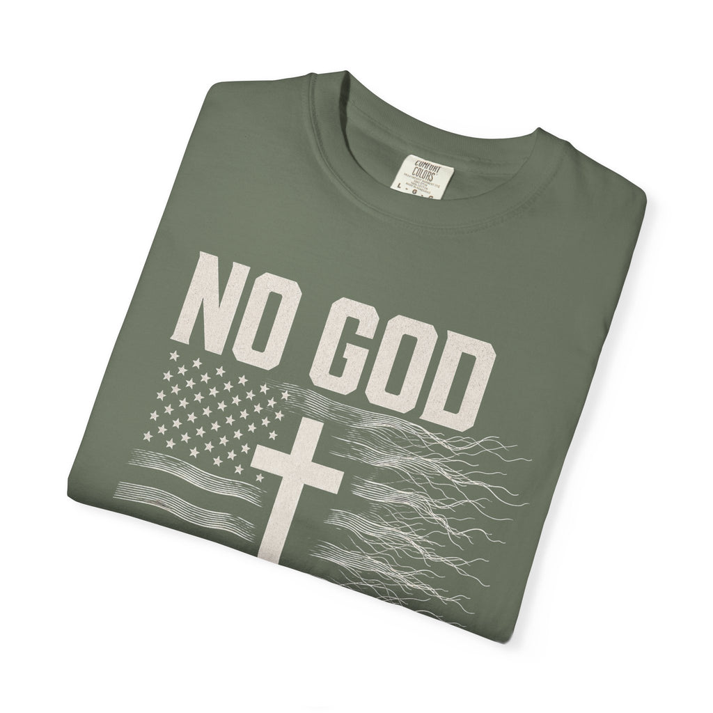 No God - No America Tee Shirt