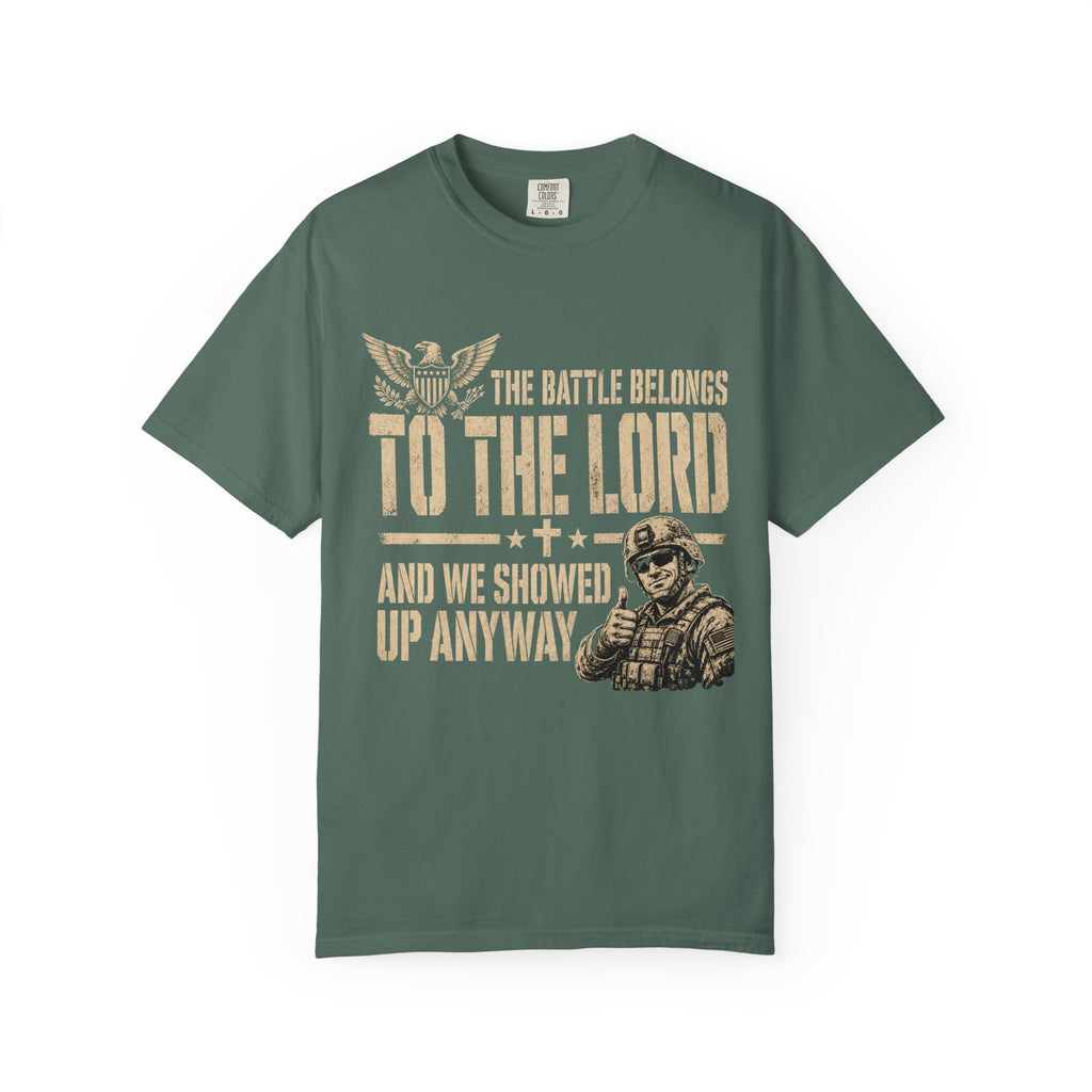 The Battle Belongs To The Lord Tee Shirt
