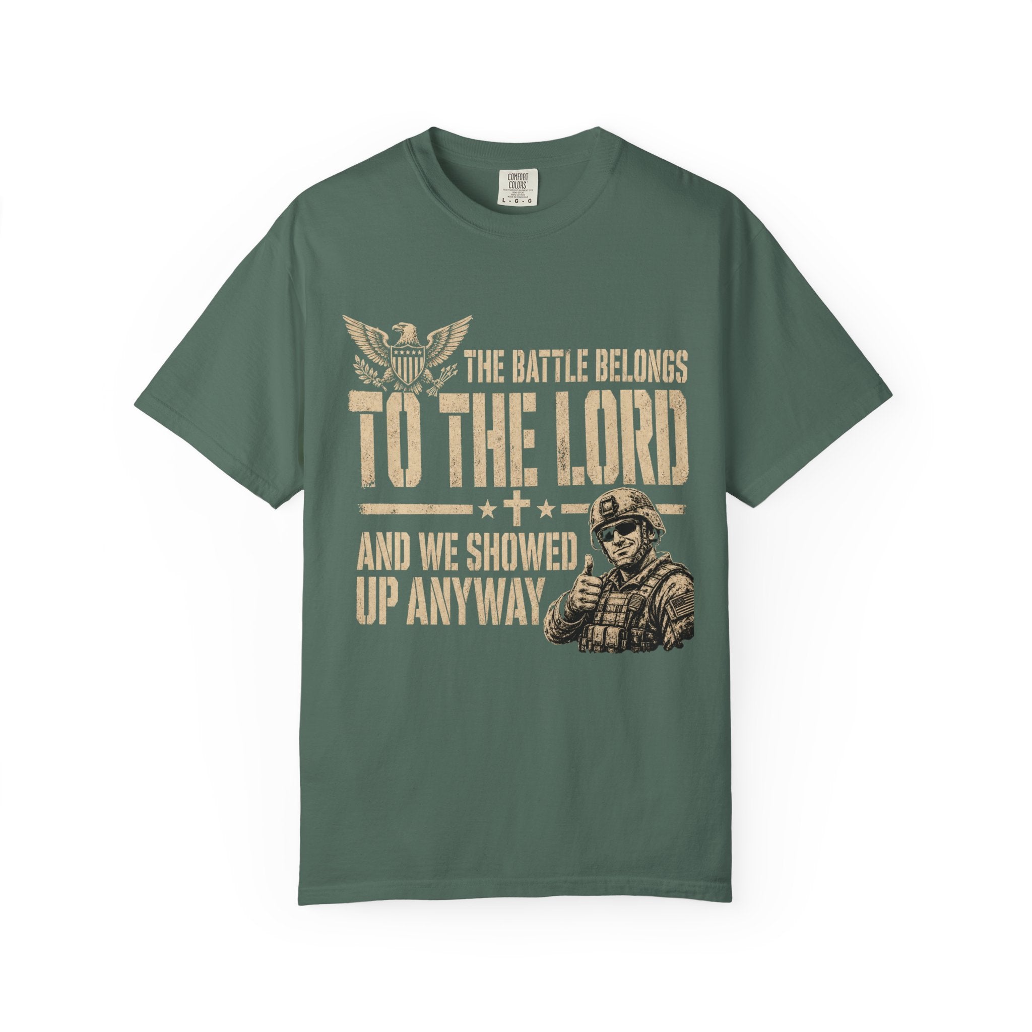 The Battle Belongs To The Lord Tee Shirt