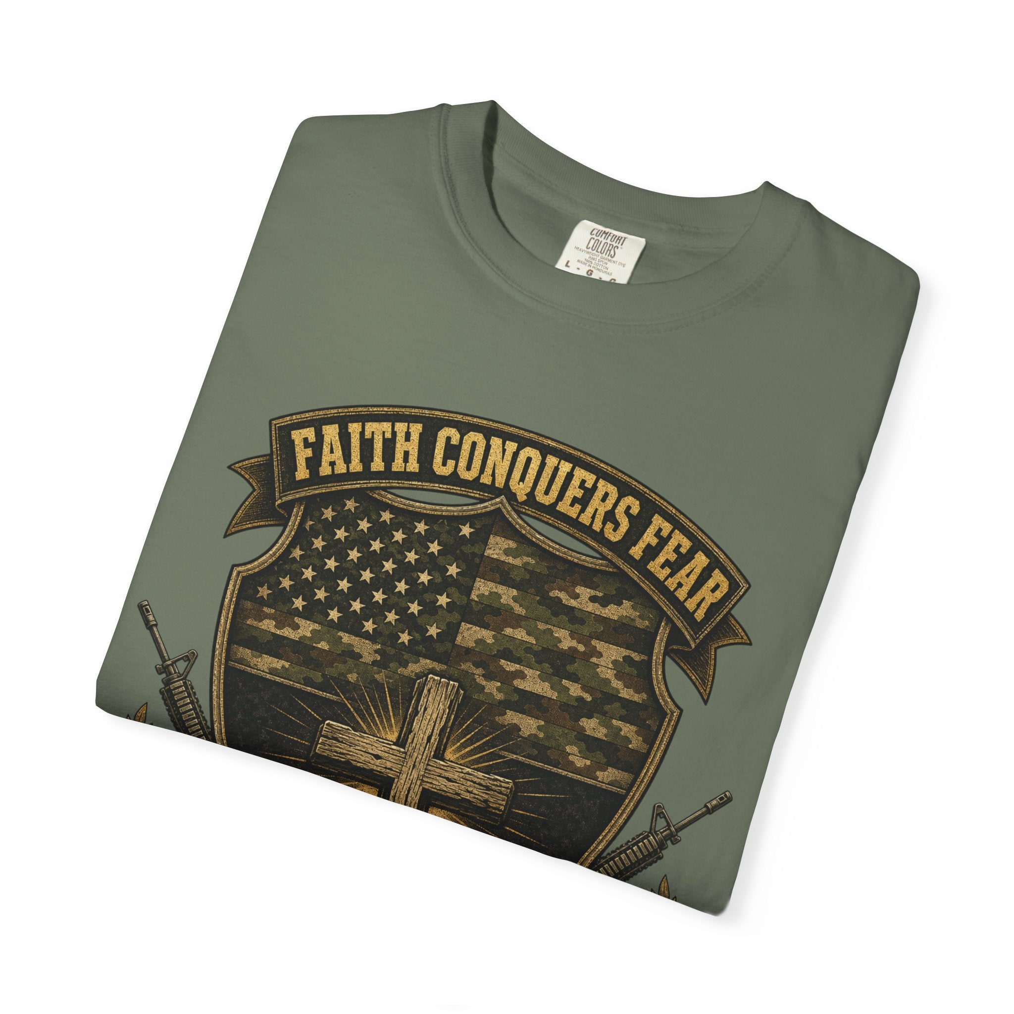 Faith Conquers Fear Tee Shirt