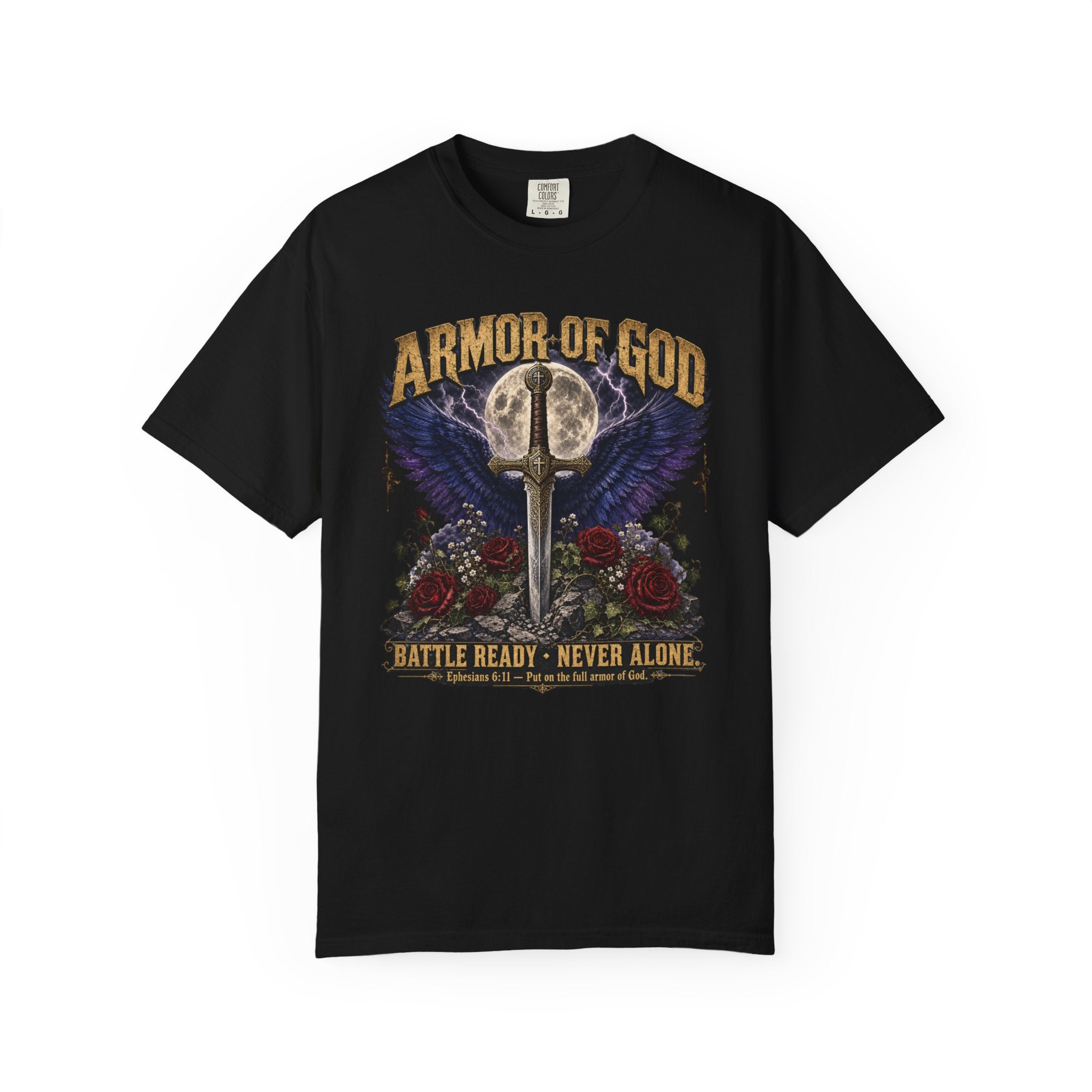 Armor of God — Battle Ready - Not Alone  Tee Shirt